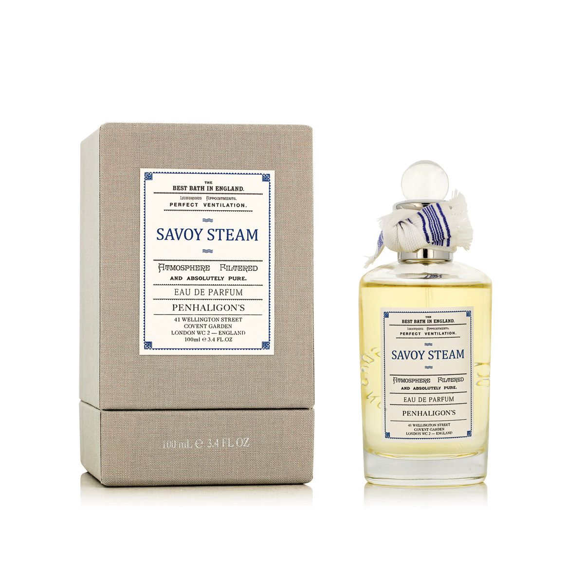 Penhaligon's Savoy Steam Eau De Parfum – fresh unisex scent with