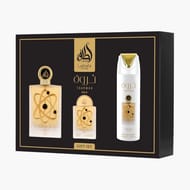 Lattafa Pride Tharwah Gold EDP 100 ml + EDP 20 ml + Bodyspray 200 ml
