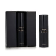 Chanel Bleu de Chanel Parfum вreckový sprej plniteľný 20 ml + Parfum náplň 2 x 20 ml Chanel Bleu de Chanel Parfum вreckový sprej plniteľný 20 ml + Parfum náplň 2 x 20 ml