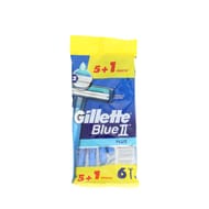 Gillette Blue II Plus ühekordsed habemed 6 tk