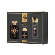 Lattafa Pride Al Qiam Gold EDP 100 ml + EDP 20 ml + DEO VAPO 200 ml Lattafa Pride Al Qiam Gold EDP 100 ml + EDP 20 ml + DEO VAPO 200 ml