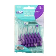 TePe Original Interdental Brushes 6 Purple (1,1 mm) 8 pcs TePe Original Interdental Brushes 6 Purple (1,1 mm) 8 pcs