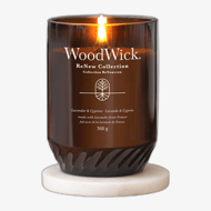 WoodWick ReNew Collection Aroomiküünal Tomatileht & Basilikum 368 g WoodWick ReNew Collection Aroomiküünal Tomatileht & Basilikum 368 g