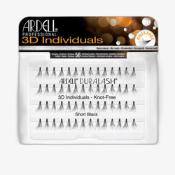 Ardell 3D Individuals Duralash Knot-free (Short Black) 56 pcs