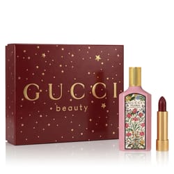 Gucci Flora Gorgeous Gardenia EDP 50 ml + Lipstick 509 Rouge De Beauté Brillant 1.8 g