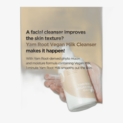 Isntree Yam Root Vegan Milk Cleanser
