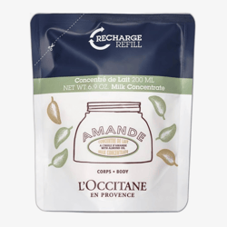 L'Occitane Amande Soothing & Firming Milk Concentrate - Eco Recharge 200 ml