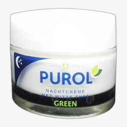 Purol Green Night Cream White Tea