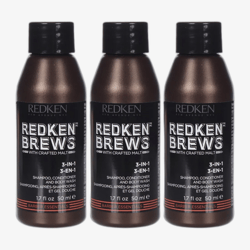 Redken Brews 3-in-1 Shampoo, Conditioner & Body Wash