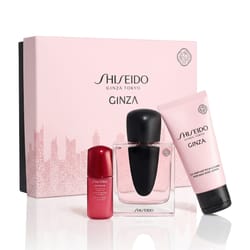 Shiseido Ginza EDP 50 ml + BL 50 ml + Vananemisvastane seerum 10 ml