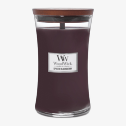 WoodWick Large Hourglass Candles Scented Candle Spiced Blackberry 609.5 g