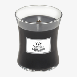 WoodWick Keskmine Kella Kuju Küünlad Aroomiküünal Must Pipar 275 g