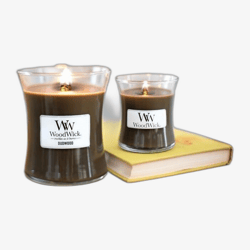 WoodWick Mini Hourglass Candles Scented Candle Fireside 85 g