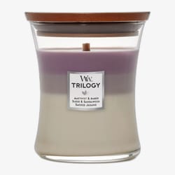 WoodWick Trilogy Medium Hourglass Candles Scented Candle Amethyst Sky