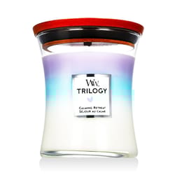 WoodWick Trilogy Medium Hourglass Candles Scented Candle Calming Retreat 275 g