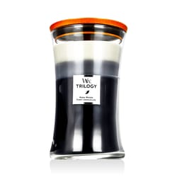 WoodWick Trilogy Large Hourglass Candles Scented candle Warm Woods 610 g
