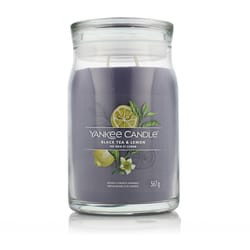 Yankee Candle Signature Scented Candle Black Tea & Lemon
