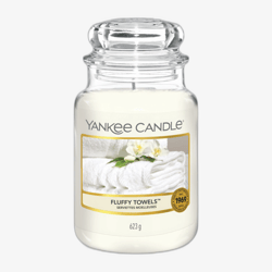 Yankee Candle Classic Large Jar Candles Scented Candle Fluffy Towels