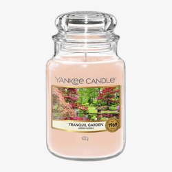 Yankee Candle Classic Large Jar Candles Scented Candle Tranquil Garden