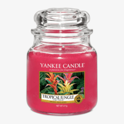 Yankee Candle Classic Medium Jar Candles Scented Candle Tropical Jungle 411 g