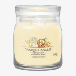 Yankee Candle Signature Medium Jar Scented candle Banoffee Waffle 368 g