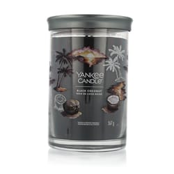 Yankee Candle Signature Tumbler Scented Candle Black Coconut