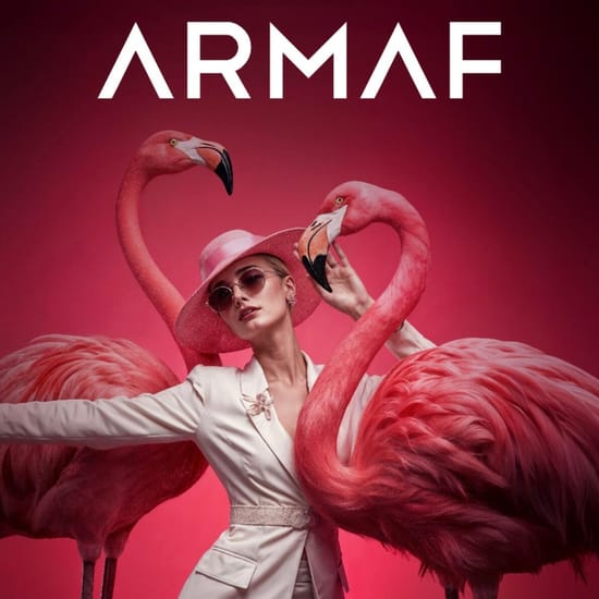 Elegant bottle of Armaf Delights Island Breeze EDP with fresh, tropical vibe