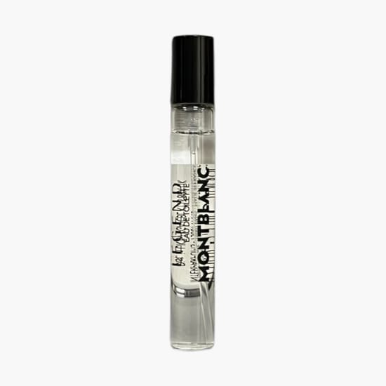 Montblanc legend edt miniatuuri originaalpakend Montblanc legend edt miniatuuri pudeli lähivõte