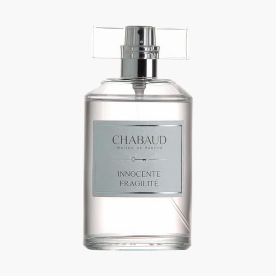 Chabaud innocente fragilite eau de parfum tester packaging Tester bottle of chabaud innocente fragilite eau de parfum