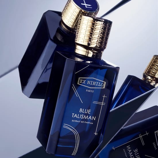 Compact Ex Nihilo Blue Talisman Extrait Perfume for Travel Sophisticated bottle of Ex Nihilo Blue Talisman Extrait Travel 7.5ml