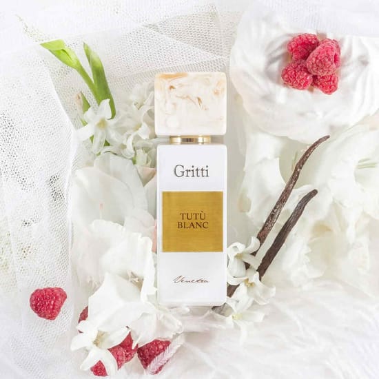 Originaalpakend Gritti tutù blanc edp Gritti tutù blanc edp pudel lähedalt