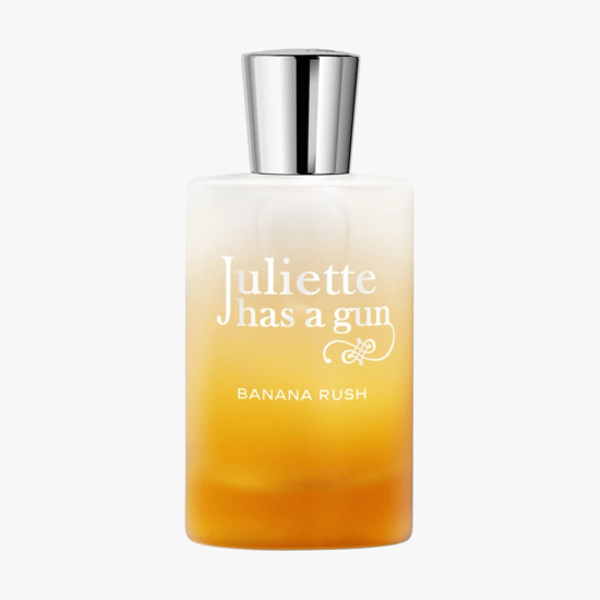 Elegant bottle of juliette has a gun banana rush edp