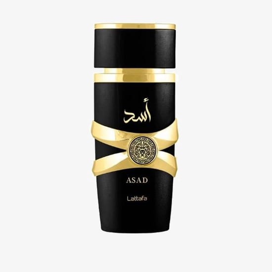 Lattafa Asad EDP bottle and packaging