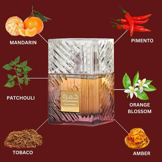 Lattafa Khamrah Dukhan EDP 100ml Flakoonid