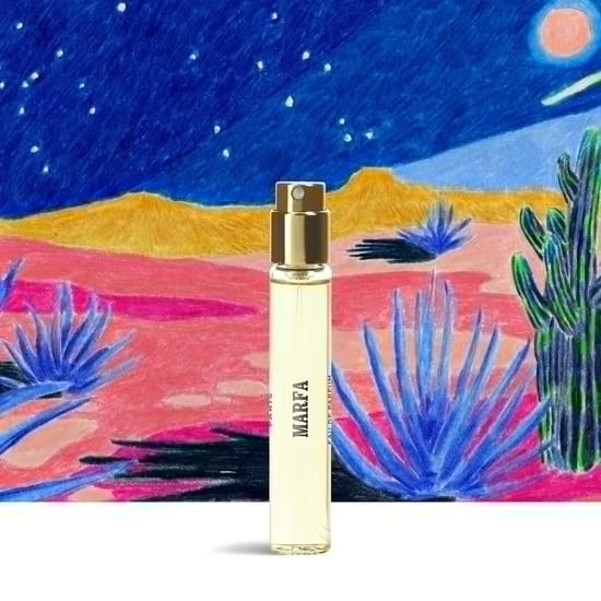 Lähedalt vaade memo paris marfa edp miniature 10 ml pudelile