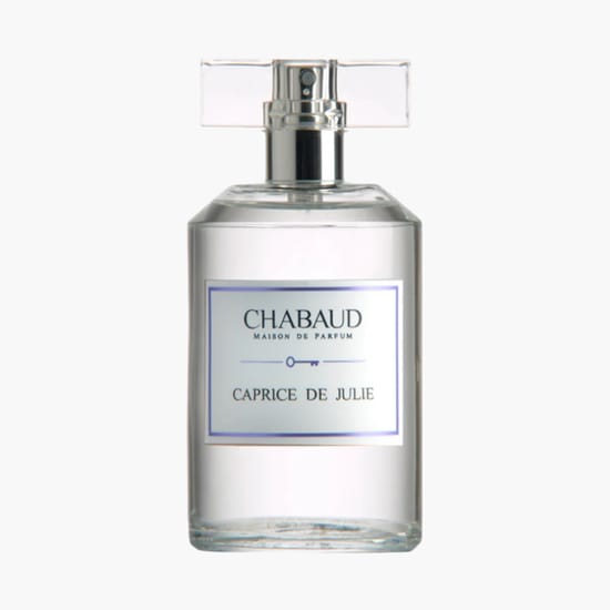 Elegant bottle of Chabaud Caprice de Julie EDP