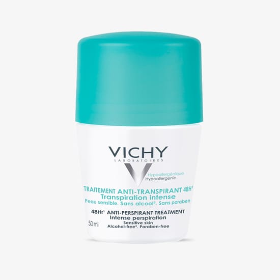 Vichy antiperspirant hypoallergenic roll-on 50ml bottle