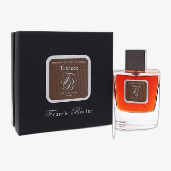 Elegant bottle of Franck Boclet Tobacco EDP