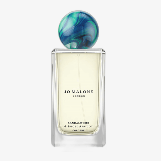 Jo Malone London Sandalwood & Spiced Apricot Cologne pakend Elegantne pudel Jo Malone London Sandalwood & Spiced Apricot Cologne