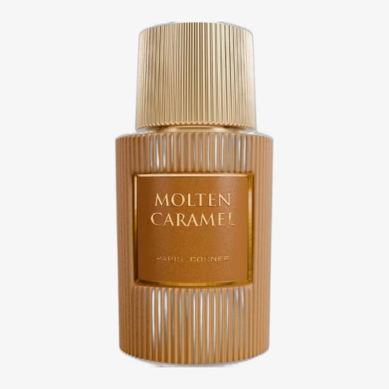 Elegant bottle of paris corner molten caramel edp