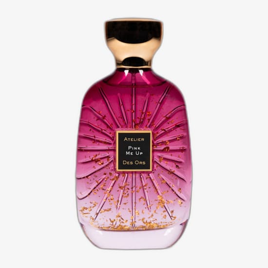 Elegant bottle of atelier des ors pink me up edp