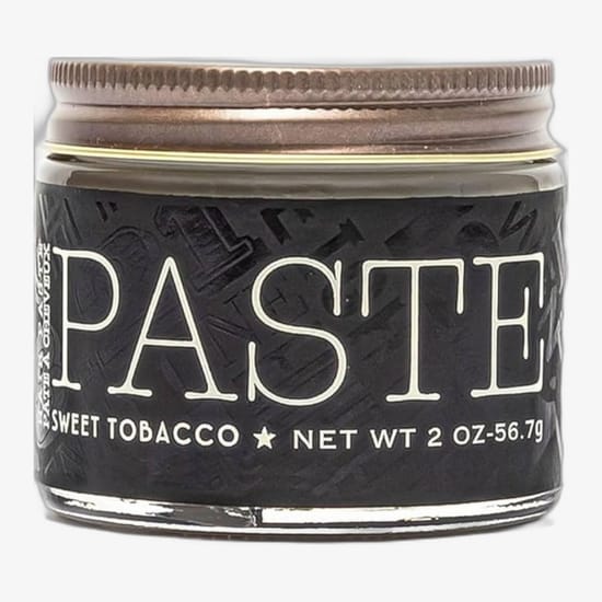 18.21 Man Made Sweet Tobacco geel ideaalne juuste kujundamiseks 18.21 Man Made Sweet Tobacco juuksegeel stiilses pudelis