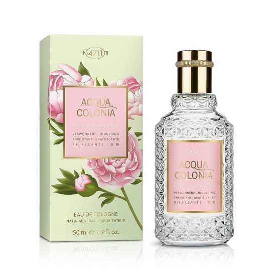 Упаковка аромата 4711 Acqua Colonia Peony & Sandalwood Изящный флакон 4711 Acqua Colonia Peony & Sandalwood