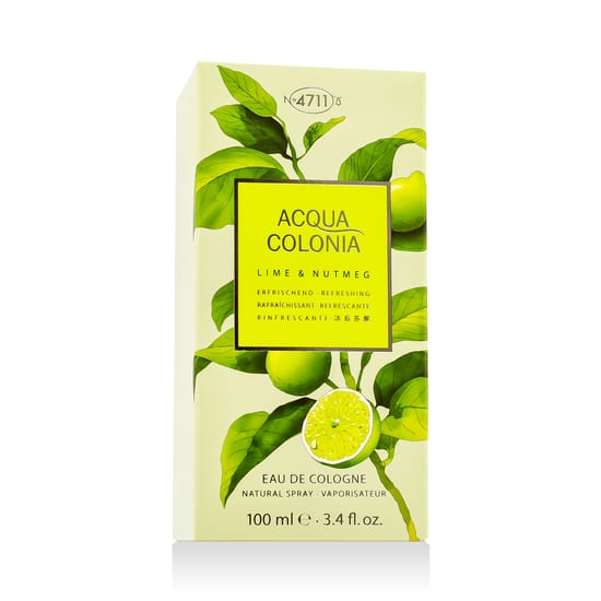 4711 Acqua Colonia Lime & Nutmeg EDT Packaging Bottle of 4711 Acqua Colonia Lime & Nutmeg EDT
