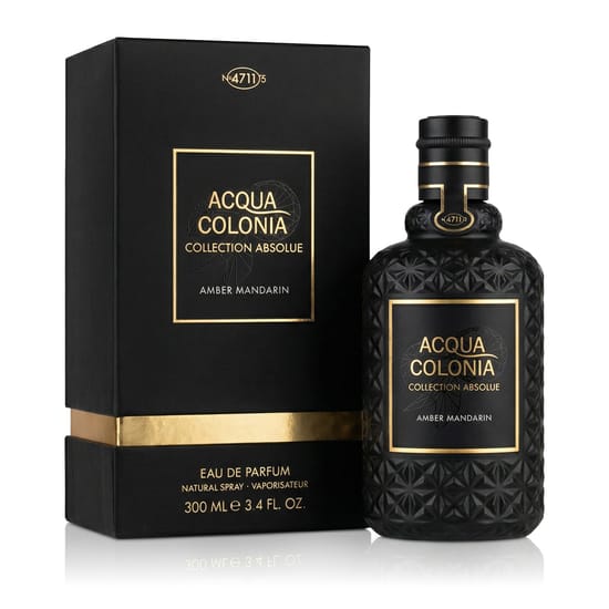Оригинальная упаковка 4711 Acqua Colonia Amber Mandarin EDP Бутылка 4711 Acqua Colonia Amber Mandarin EDP вблизи