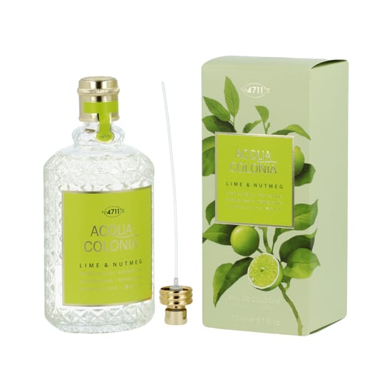 4711 Acqua Colonia Lime & Nutmeg EDT Packaging Bottle of 4711 Acqua Colonia Lime & Nutmeg EDT