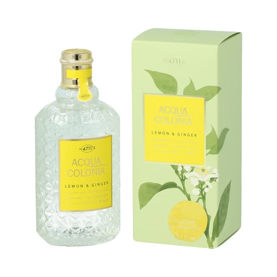 Оригинальная упаковка 4711 Acqua Colonia Lemon & Ginger EDT Бутылка 4711 Acqua Colonia Lemon & Ginger EDT вблизи