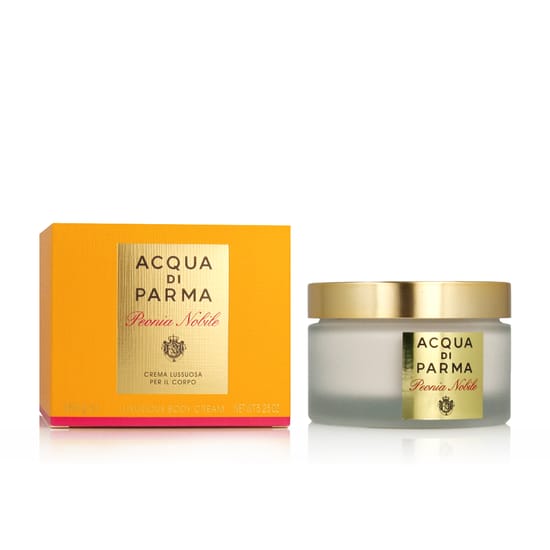 Close-up of Acqua Di Parma Peonia Nobile Body Cream jar