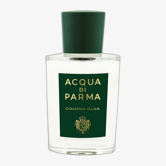 Originaalne Acqua Di Parma Colonia C.L.U.B. EDT pakend Acqua Di Parma Colonia C.L.U.B. EDT proovipudeli lähivõte