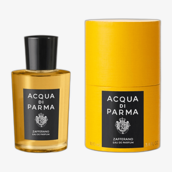 Elegantse disainiga pudel Acqua Di Parma Zafferano EDP lõhnast